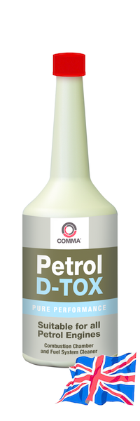 COMMA PETROL D-TOX (400ml) комплексная промывка бензиновой топливной системы! 400ml